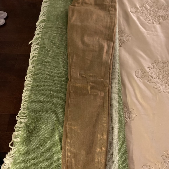Lucky brand Charlie Skinny 0/25 Gold jeans - Picture 4 of 5